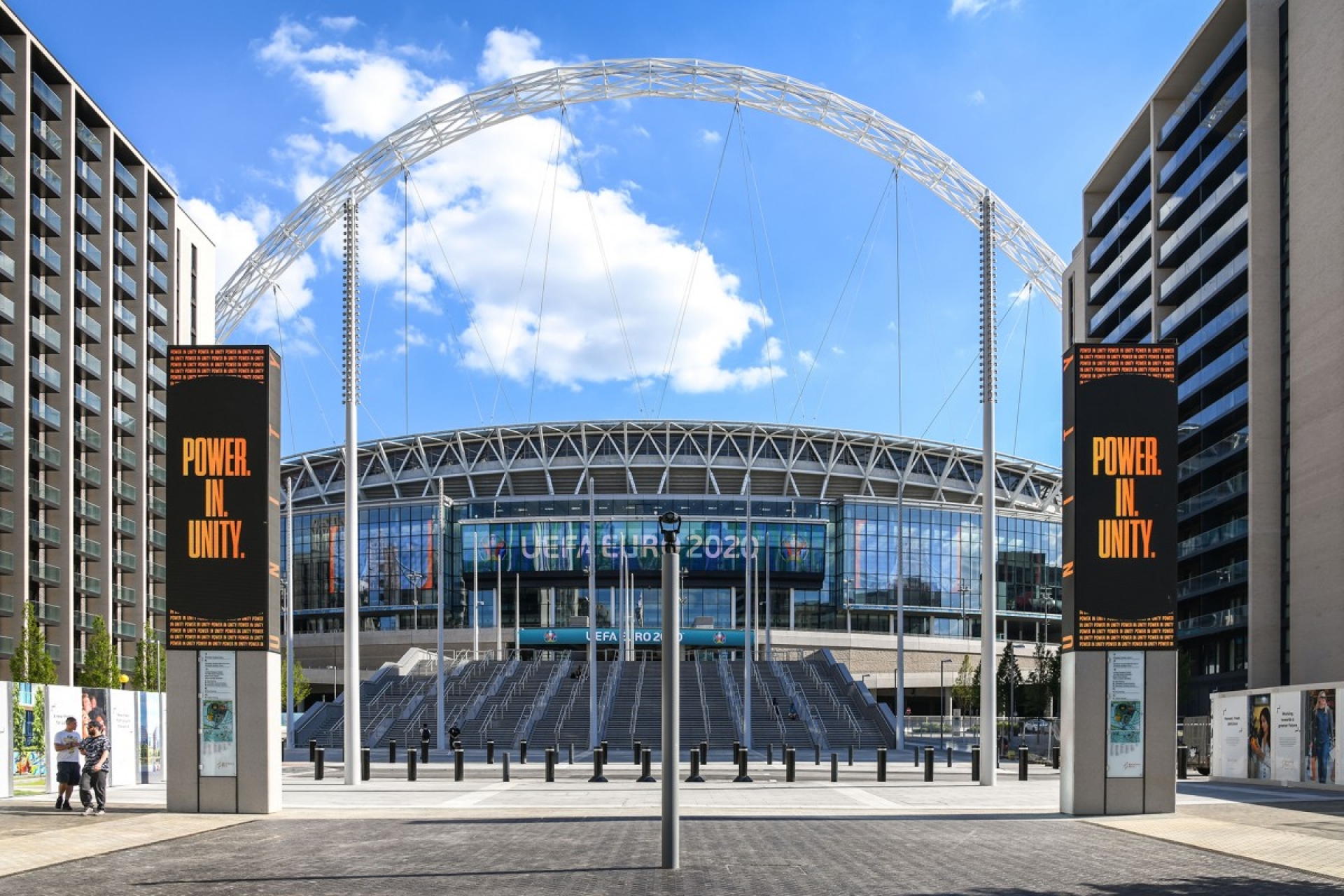 Wembley 9m Totems now installed