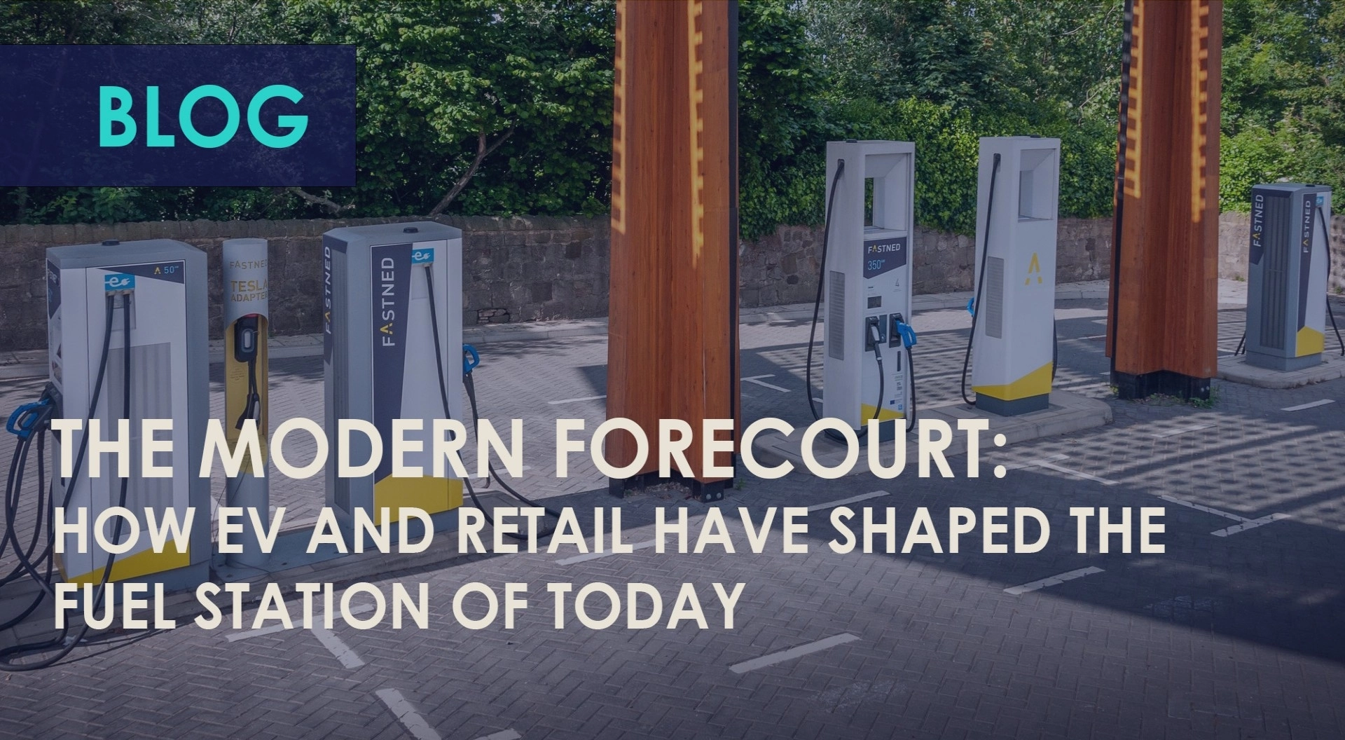 Ev forecourt shop