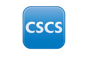 A blue square icon with the white letters "CSCS" in the center.