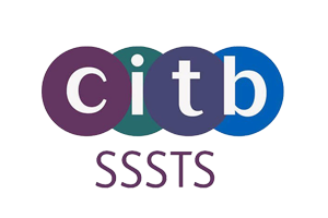 CITB logo with overlapping circles and "SSSTS" written below.